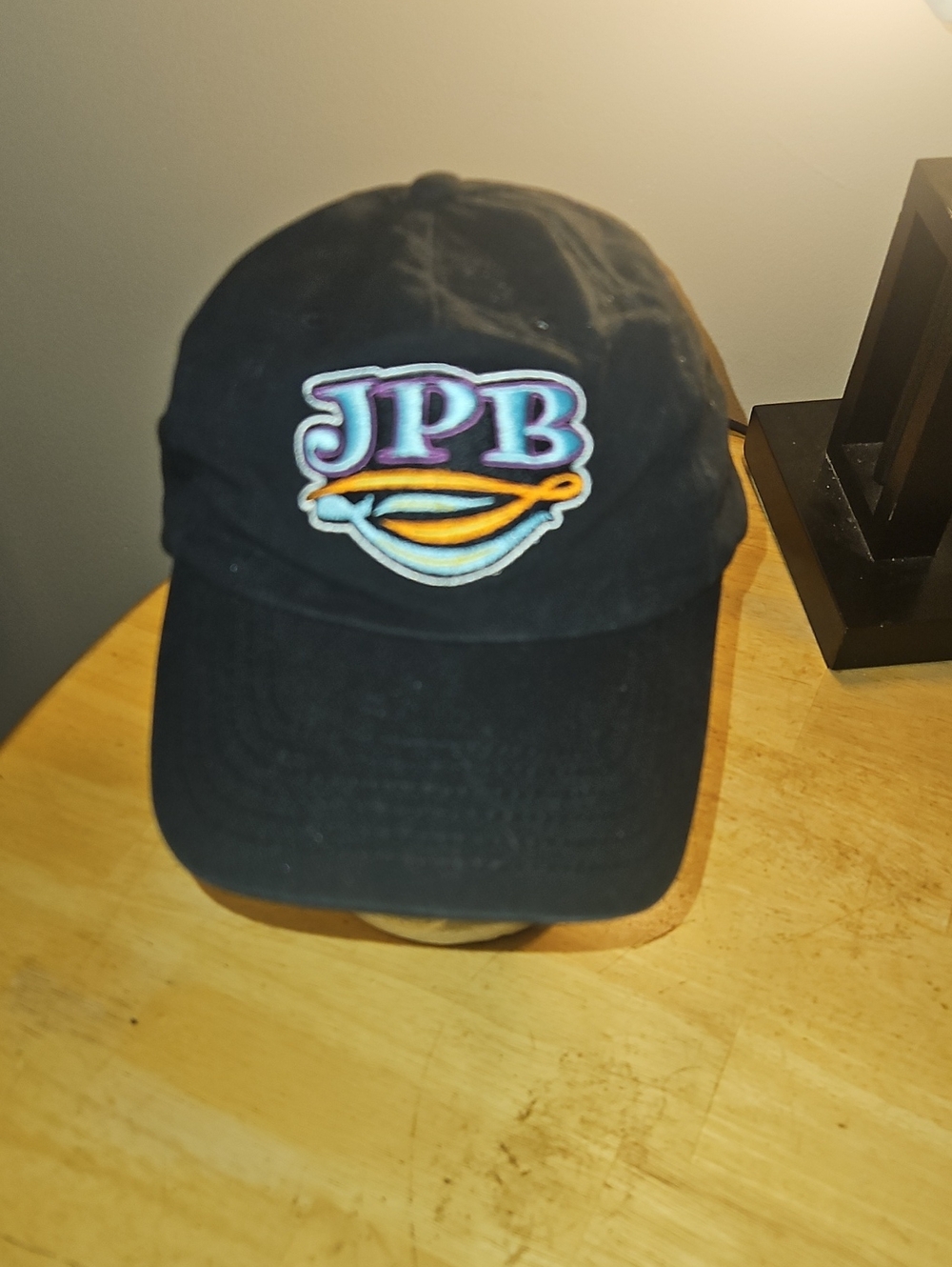Black Baseball Cap with JPB Embroidered Logo